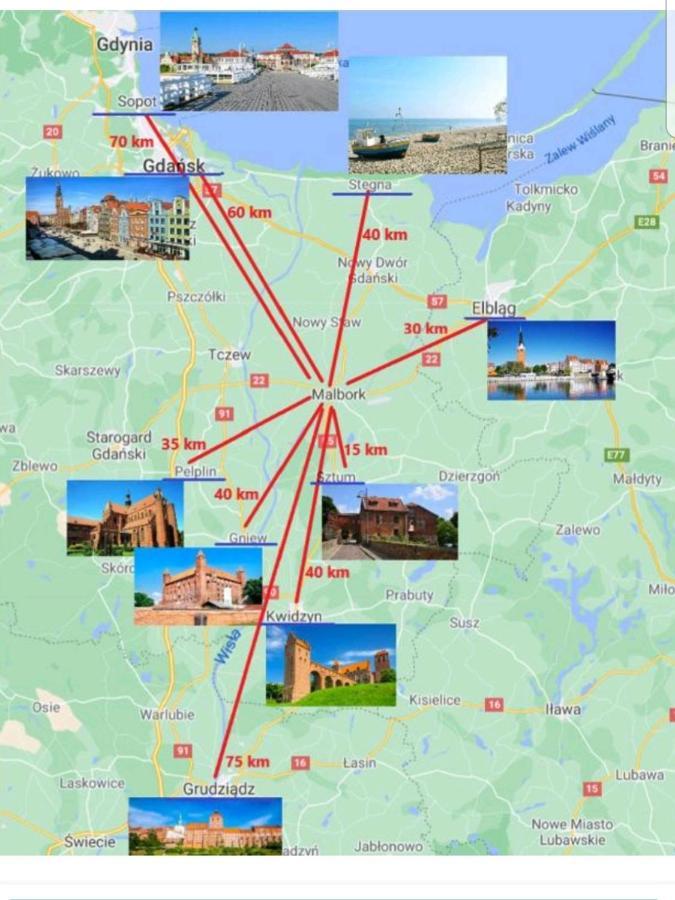 Apartament Przy Ratuszu Malbork Exteriör bild